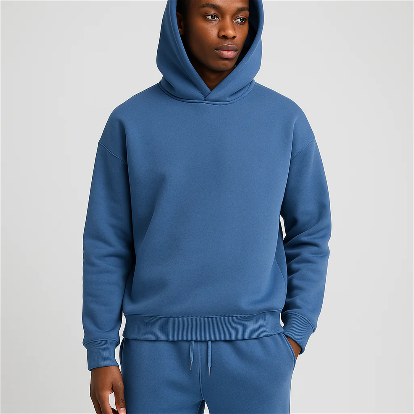 Oversized Two-piece Men’s Sportswear Suit