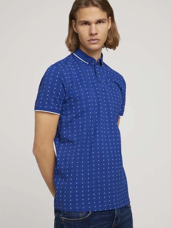 TOM TAILOR MEN’S BLUE COLLARED SHIRT