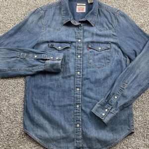 levis jeans top (ls)