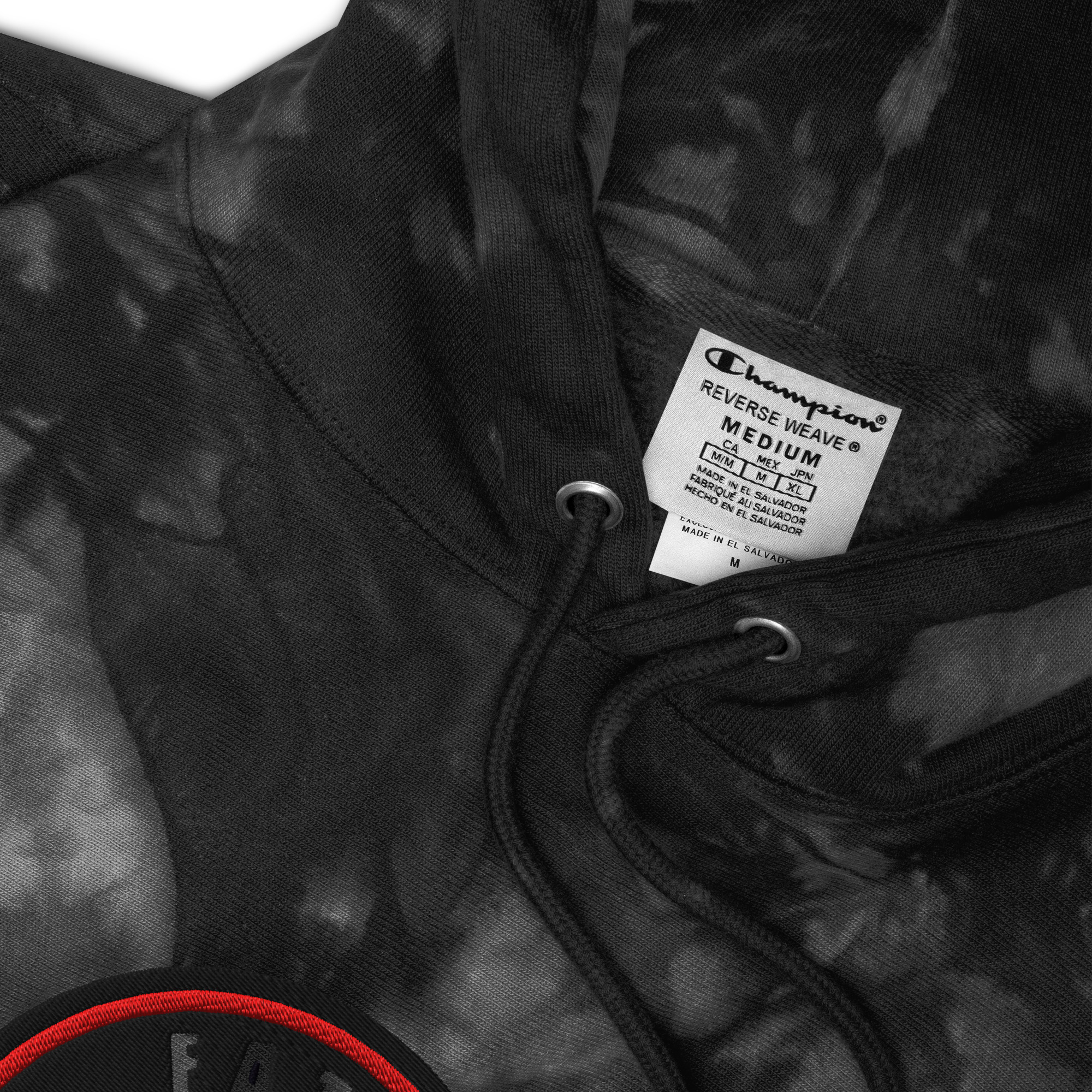 Unisex Champion tie-dye hoodie